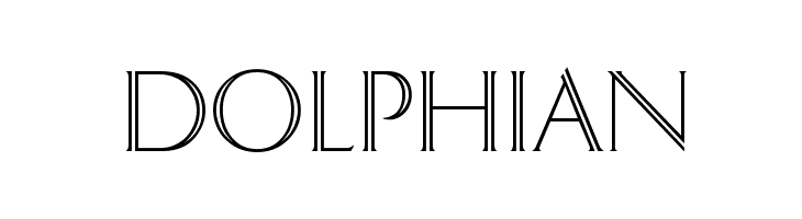 Dolphian  font caratteri gratis
