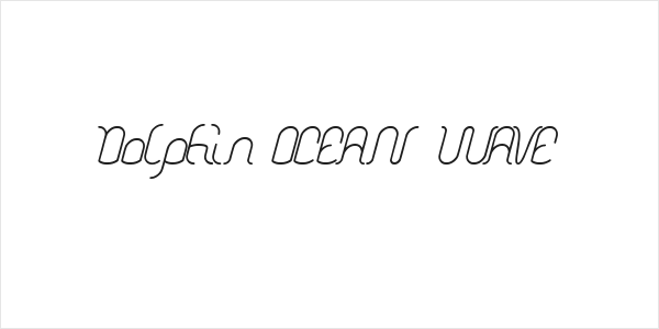 Dolphin OCEAN WAVE Logo