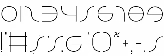 Dolphin Sans Regular Font OTHER CHARS