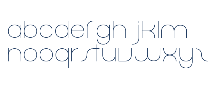Dolphin Sans Regular Lowercase