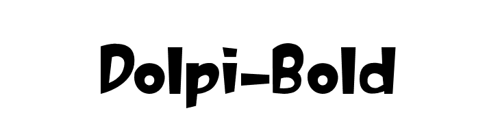 Dolpi-Bold  لخطوط تنزيل