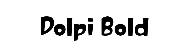 Dolpi Bold  नि: शुल्क फ़ॉन्ट्स डाउनलोड