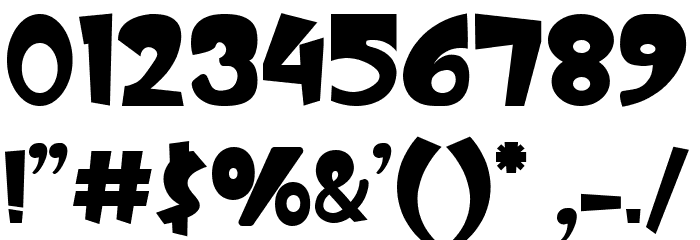 Dolpi Bold Font OTHER CHARS