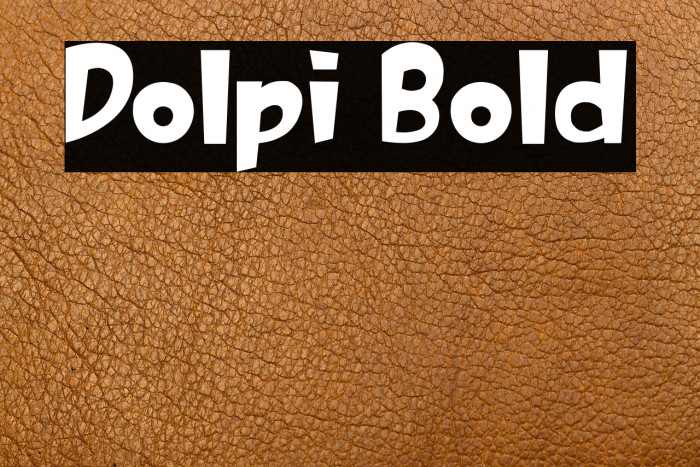 Dolpi Bold Example 1