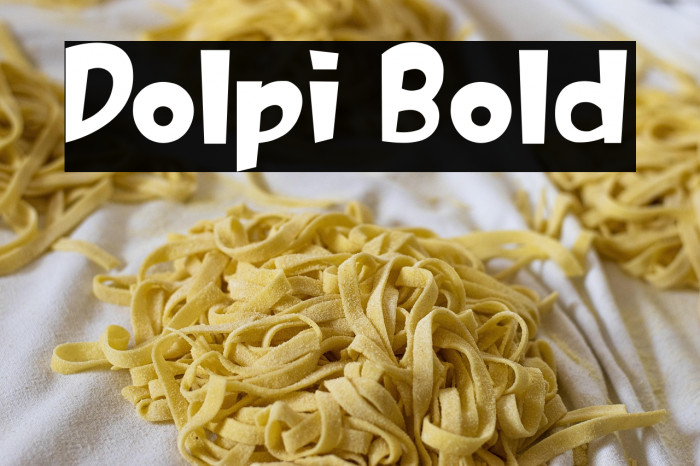 Dolpi Bold Example 3