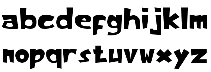 Dolpi Bold Font LOWERCASE