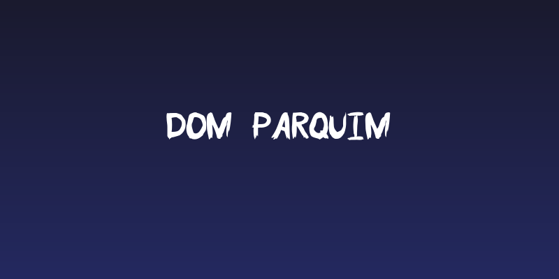 Dom Parquim Social Header