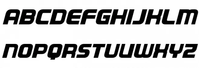 Domelen Bold Italic خط أحرف صغيرة