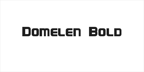 Domelen Bold Logo