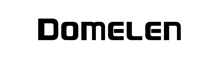 Domelen  免费字体下载