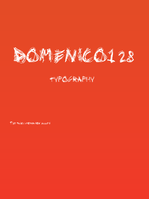 Domenico128 Poster