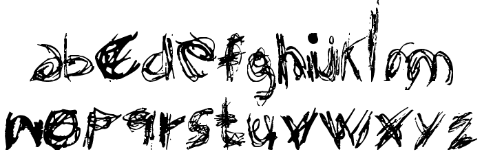 Domenico128 Font LOWERCASE