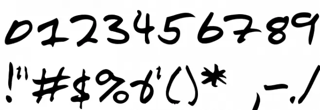 Domestic Manners Font OTHER CHARS