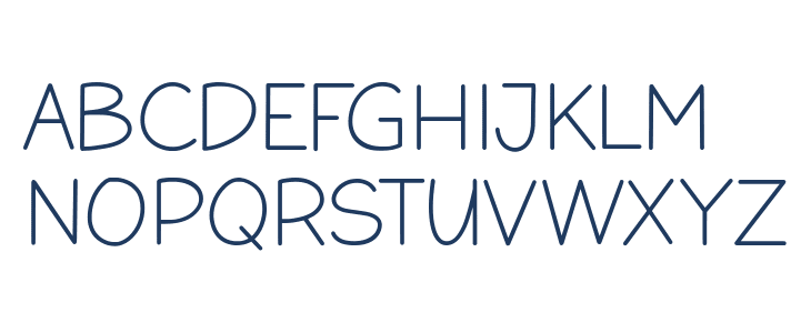 Domestic Pigeon Uppercase