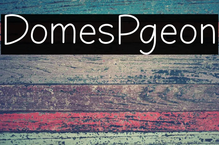 Domestic Pigeon Example 2