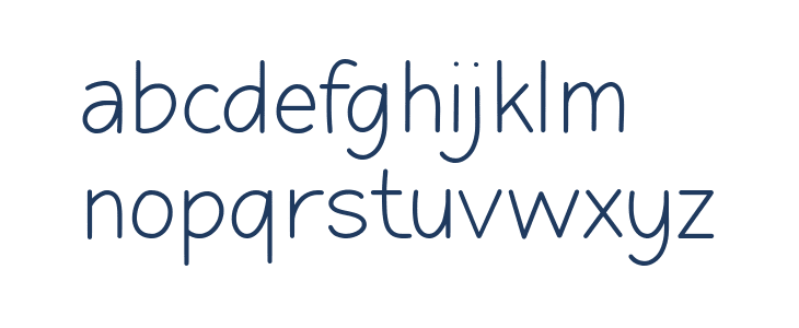 Domestic Pigeon Lowercase