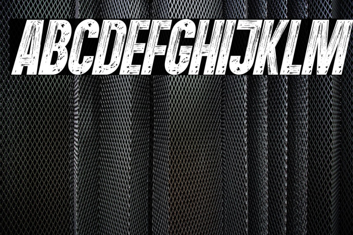 Domestic Prison Italic フォント examples