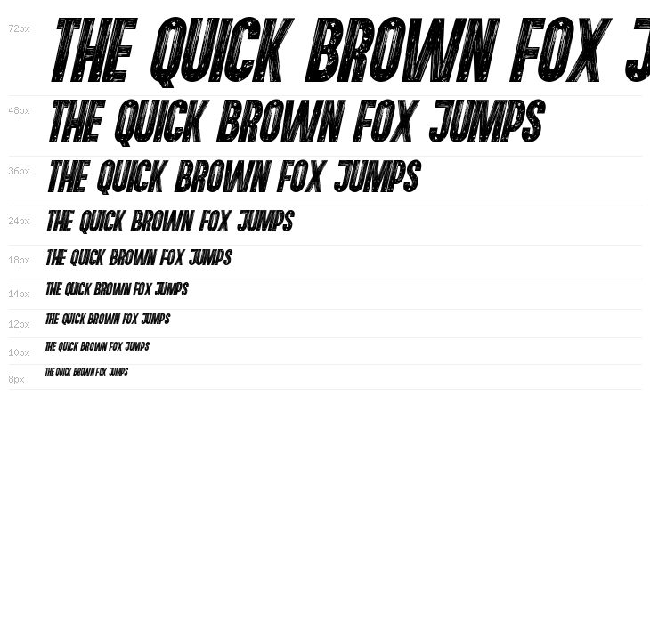 Domestic Prison Italic Waterfall