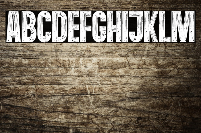 Domestic Prison Font examples