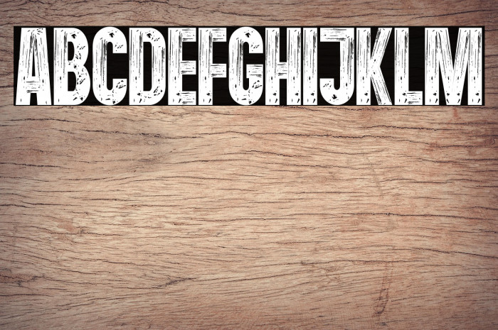 Domestic Prison Font examples