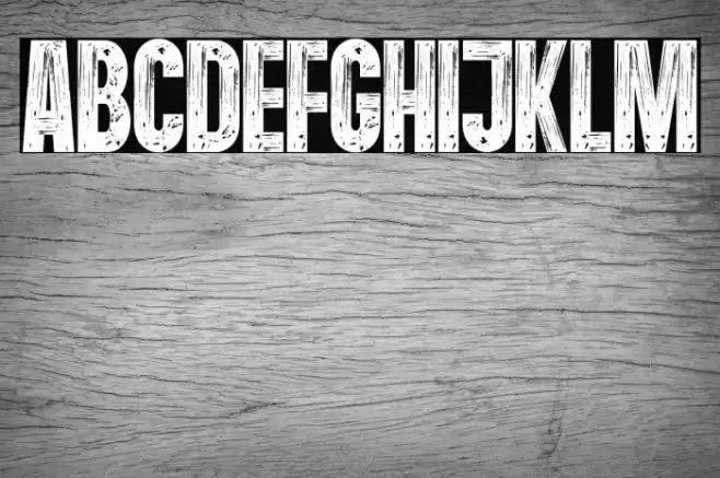 Domestic Prison Schriftart examples