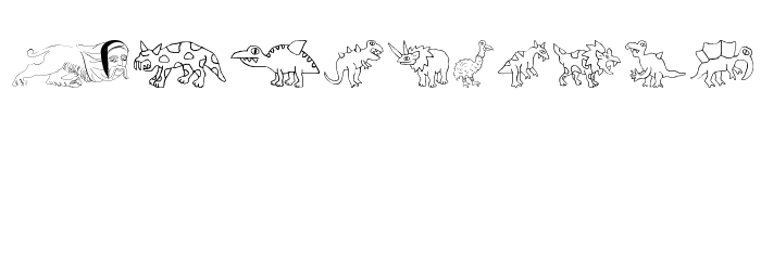 DomesticAnimals Font OTHER CHARS