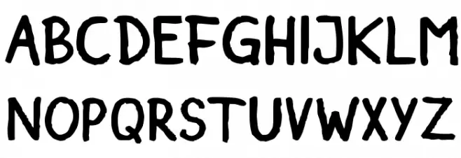 Domigorgon Schriftart Groß