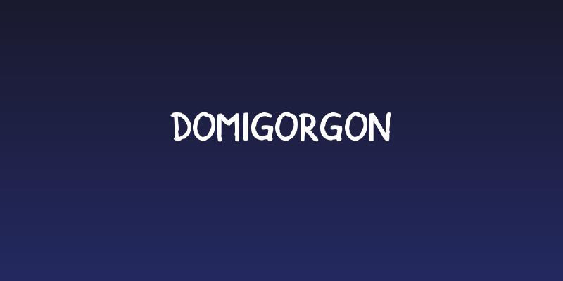 Domigorgon Social Header