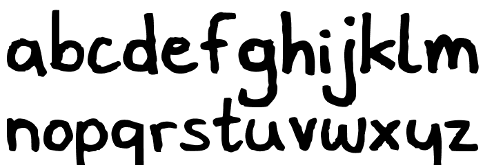 Domigorgon Font LOWERCASE
