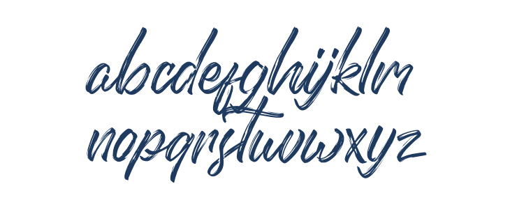 Domillion Brush Free Lowercase