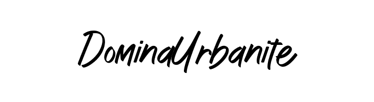 DominaUrbanite  تنزيل الخطوط