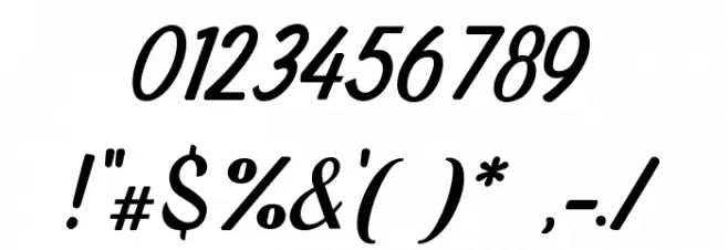 DominaUrbanite Schriftart Anderer Schreiben