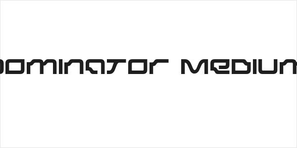 Dominator Medium Logo