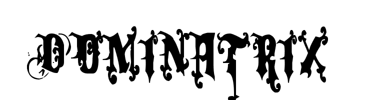 Dominatrix Font