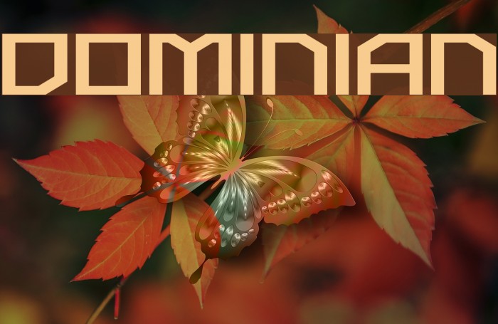 Dominian Font examples