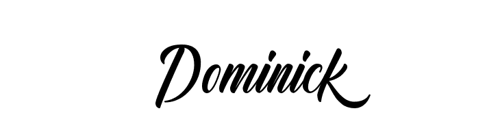 Dominick  Free Fonts Download