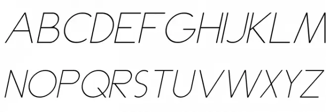 Dominik Thin Italic