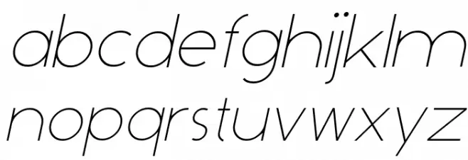 Dominik Thin Italic