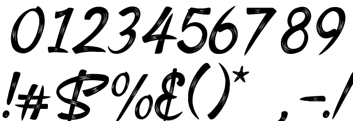 Dominique Diamond Font OTHER CHARS