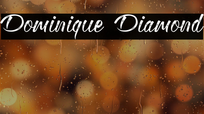 Dominique Diamond Example 2