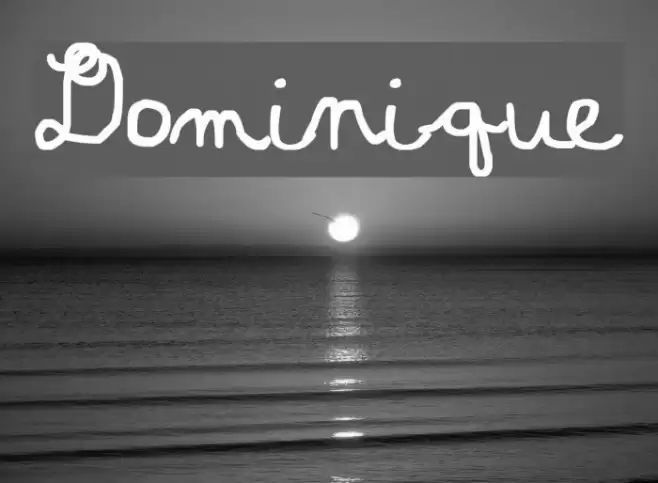 Dominique Font examples