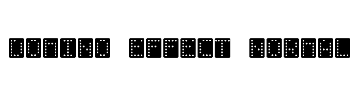 Domino-Effect-Normal  नि: शुल्क फ़ॉन्ट्स डाउनलोड