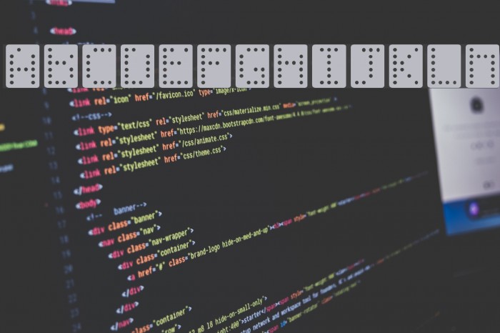 Domino-Effect-Normal Font examples