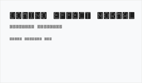 Domino-Effect-Normal Business Card