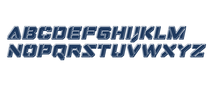 Domino Jack Bevel Italic Italic Lowercase