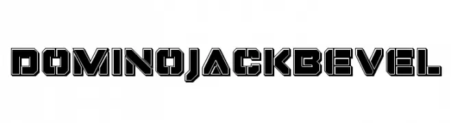 Domino Jack Bevel  Fuentes Gratis Descargar