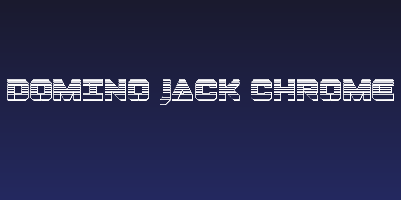 Domino Jack Chrome Social Header