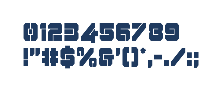 Domino Jack Condensed Condensed Other Characters