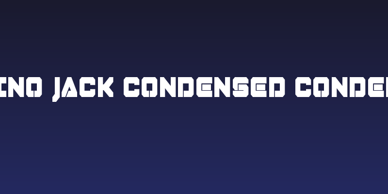 Domino Jack Condensed Condensed Social Header