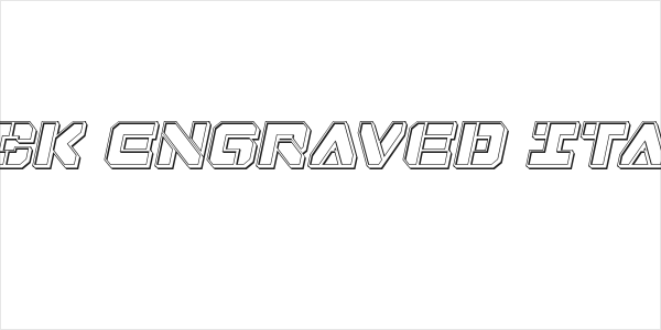 Domino Jack Engraved Italic Italic Logo